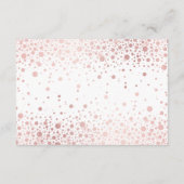 バラフェイク金箔紙吹雪 エンクロージャーカード (裏面)