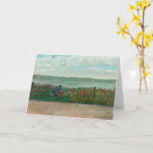 バラフェンスアットレイクスターンバーグ | ヴィルヘルムチューブナー カード (黄色い花)