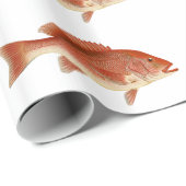 バラフエダイの包装紙 ラッピングペーパー (ロールコーナー)