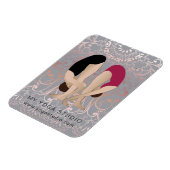 バラフォイルヨガスタジオビジネス冷蔵庫 マグネット (左側)