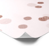 バラフォイル甘い16バルーンピンクのウェルカムサイン ポスター (角)