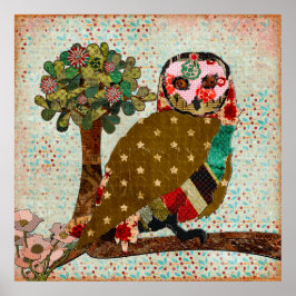 バラフクロウドリーミーデイヴィンテージポスター ポスター