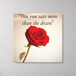 バラフラワーキャンバス印刷「美しい開花」 キャンバスプリント