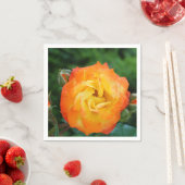 バラフラワースタンダードカクテルナプキン スタンダードカクテルナプキン (インサイチュ)