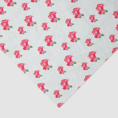 バラフラワーズボタニカルアクアピンク 薄葉紙 (詳細)