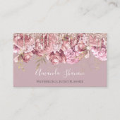 バラフラワーズロゴイベントプランナーQRCODE 名刺 (正面)