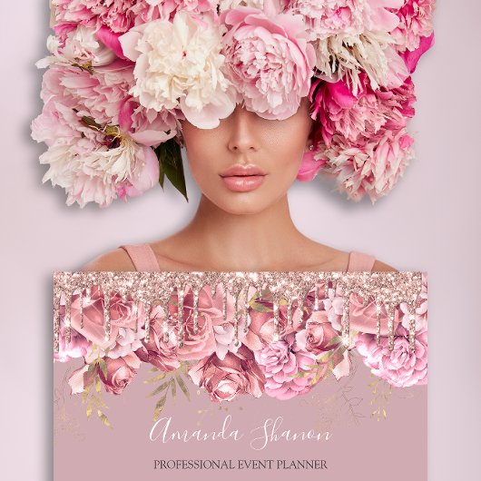 バラフラワーズロゴイベントプランナーQRCODE 名刺