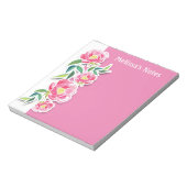 バラフラワー先生デスク水彩 ノートパッド (回転)