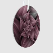 バラフラワー素晴らしフラクタル オーナメント (正面)