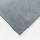 バラフラワー13青 フリースブランケット (角)