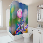 バラフラワー – 美しい シャワーカーテン (インサイチュ)