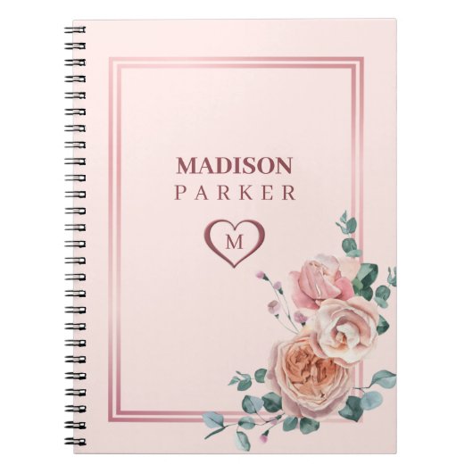 バラフレームノートブック ノートブック (正面)