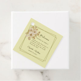 バラフレーム – 天結婚黄 フェイバータグ