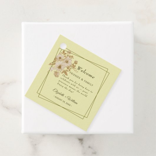 バラフレーム – 天結婚黄 フェイバータグ (インサイチュ)