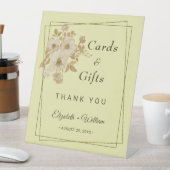 バラフレーム – 天結婚黄 台座サイン (インサイチュ)