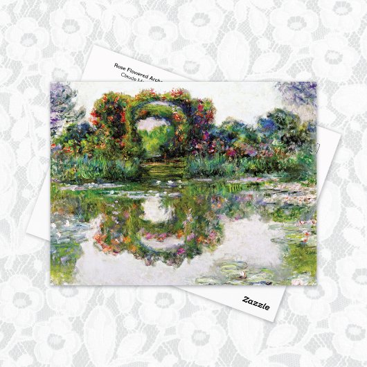 バラフローズドアーチズクロードモネ ポストカード