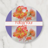 バラフローラの水の色オ後を追レンジあなたの喜びGif フェイバータグ (正面)