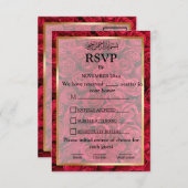 バラフローライスラム結婚教徒 出欠カード (正面/裏面)