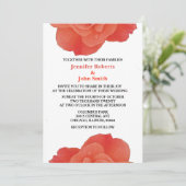 バラフローラオレン素朴ジ秋オクールンム結婚ズ 招待状 (スタンド正面)