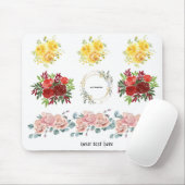 バラフローラカスタマイズ可能なpic用プレースホルダー マウスパッド (マウス)