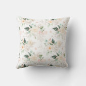 バラフローラガーデンパターン クッション (裏面)