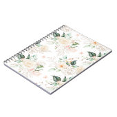 バラフローラガーデンパターン ノートブック (左側)