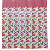 バラフローラシャワーカーテン シャワーカーテン (正面)