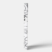 バラフローラスケッチ線画 Case-Mate iPhoneケース (裏面 / 右)