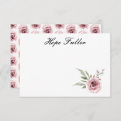 バラフローラノートカード ノートカード (正面/裏面)