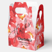 バラフローラブライダルシャワー フェイバーボックス (オープン)