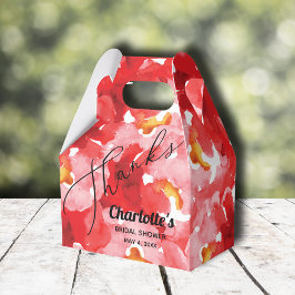 バラフローラブライダルシャワー フェイバーボックス