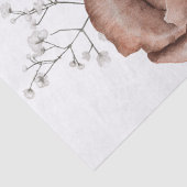 バラフローラブーケ水色デコパージュ 薄葉紙 (詳細)