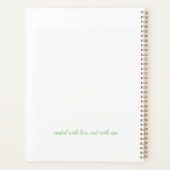 バラフローラプランナー プランナー手帳 (裏面)