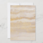 バラフローラホリー婚約パーティ 招待状 (裏面)