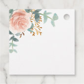 バラフローラユーカリプトゥスモノグラム名事業ラベル フェイバータグ (裏面)