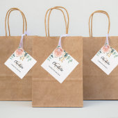 バラフローラユーカリプトゥスモノグラム名事業ラベル フェイバータグ