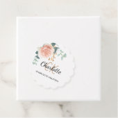 バラフローラユーカリプトゥスモノグラム名事業ラベル フェイバータグ (インサイチュ)