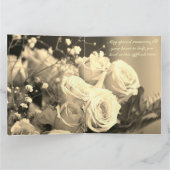 バラフローラ悔やみや弔慰 カード (内部)