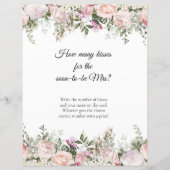 バラフローラ数キスブライダルシャワーゲーム (正面)