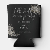 バラフローラ白黒ゴシック結婚ズ 缶クーラー (裏面)