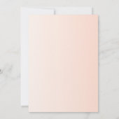 バラフローラ美しい結婚式招待状カード 招待状 (裏面)