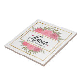 バラフローラ花水彩 タイル (側面)