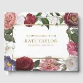 バラフローラ葬儀サービス記念ゲストブック ゲストブック (正面)