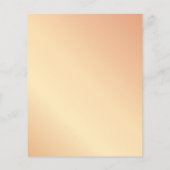 バラフローラ50周年結婚の招待状 (裏面)