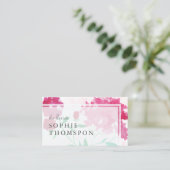 バラフローラ エレガント 名刺 (スタンド正面)