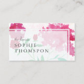 バラフローラ エレガント 名刺 (正面)