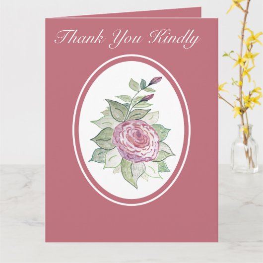 バラフローラ カード (黄色い花)