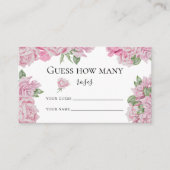 バラフローラ – 推測バラブライダルゲーム エンクロージャーカード (正面)