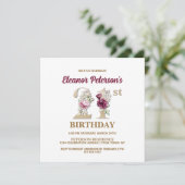 バラフローラE 21歳の誕生日パーティー 招待状 (スタンド正面)