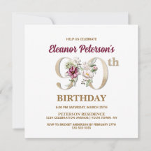 バラフローラE 90th誕生日パーティー